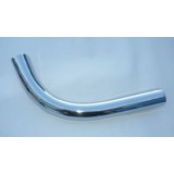 KRYT VÝFUKOVÉHO KOLENA LEVÝ CHROM - JAWA 300CL + MODEL 42 - (ZÁNOVNÍ DÍL)